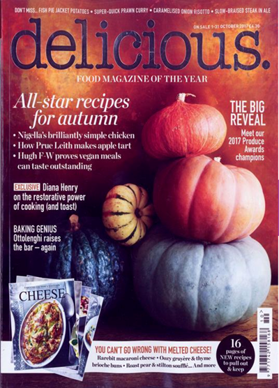 Delicious Magazine (UK), October 2017