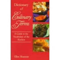 Dictionary of Culinary Terms