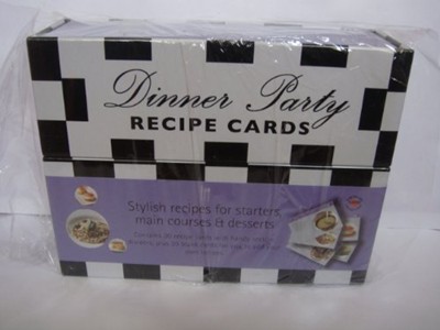 Dinner Party: Recipe Card Tin