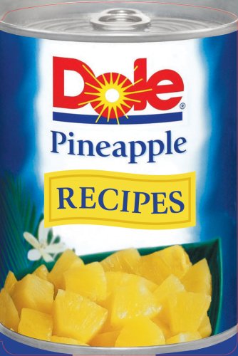 Dole Pineapple Shaped Cookbook