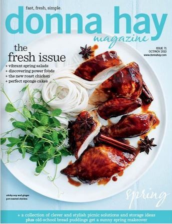 Donna Hay Magazine, Oct/Nov 2013 (#71): The Fresh Issue