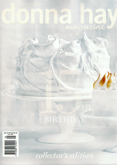 Donna Hay Magazine, Oct/Nov 2016 (#89): 15th Birthday Collector's Edition