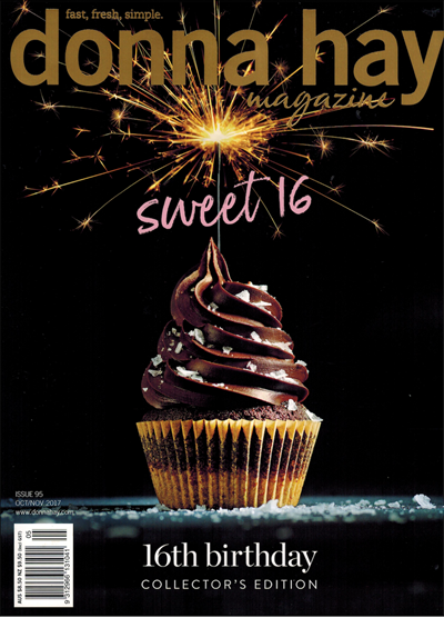 Donna Hay Magazine, Oct/Nov 2017 (#95): 16th Birthday Collector's Edition