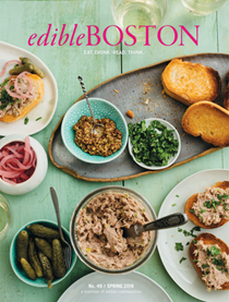 Edible Boston Magazine, Spring 2018 (#49)