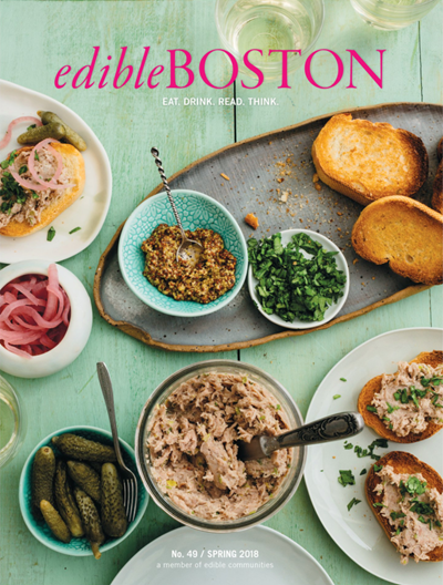 Edible Boston Magazine, Spring 2018 (#49)