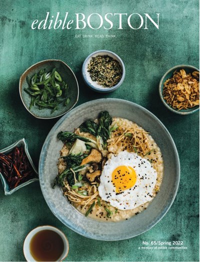 Edible Boston Magazine, Spring 2022 (#65)