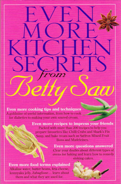 Even More Kitchen Secrets from Betty Saw