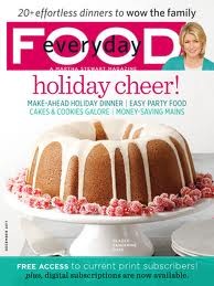 Everyday Food Magazine, December 2011