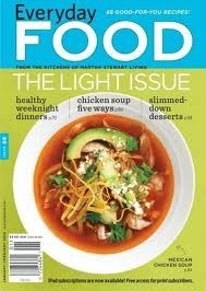Everyday Food Magazine, Jan/Feb 2012: The Light Issue