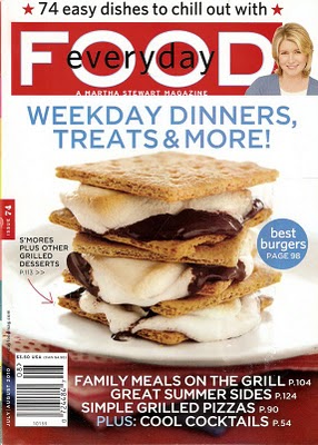 Everyday Food Magazine, Jul/Aug 2010