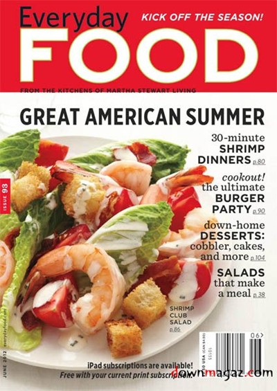 Everyday Food Magazine, June 2012