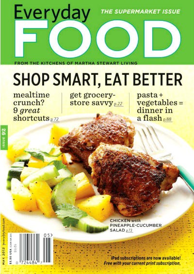 Everyday Food Magazine, May 2012: The Supermarket Issue