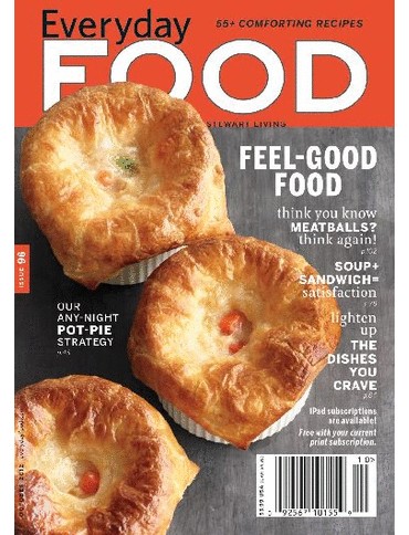 Everyday Food Magazine, October 2012