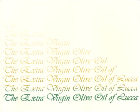 Extra Virgin Olive Oil of Lucca