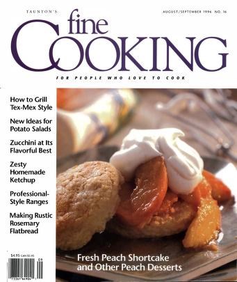 Fine Cooking Magazine: Aug/Sep 1996