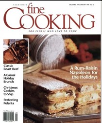 Fine Cooking Magazine, Dec 1995/Jan 1996