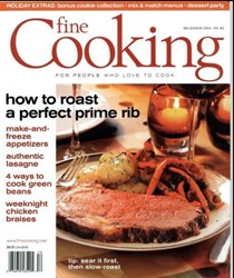 Fine Cooking Magazine, December 2006