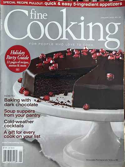Fine Cooking Magazine, January 2009
