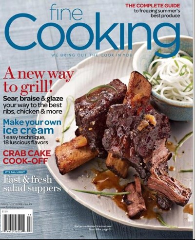 Fine Cooking Magazine, Jun/Jul 2009