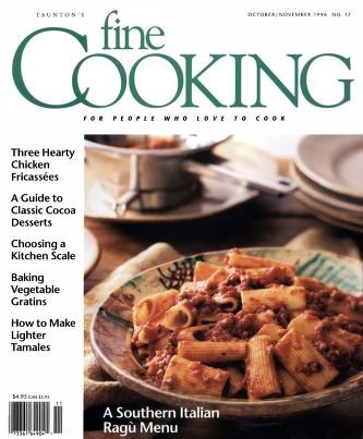 Fine Cooking Magazine: Oct/Nov 1996