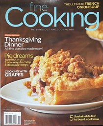 Fine Cooking Magazine, Oct/Nov 2009
