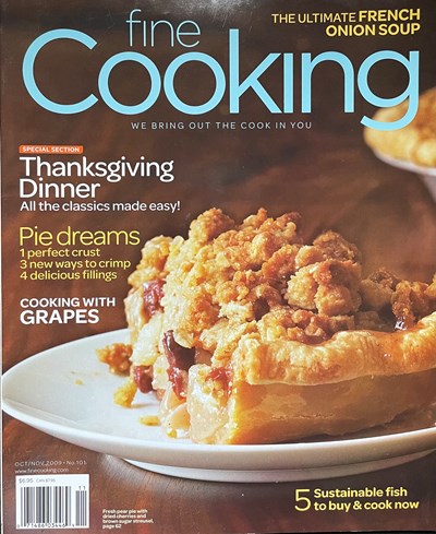 Fine Cooking Magazine, Oct/Nov 2009