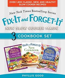 Fix-It and Forget-It New Slow Cooker Magic Box Set: Over 1,300 Classic, New, and Healthy Slow Cooker Recipes