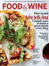 Food & Wine Magazine, April 2014