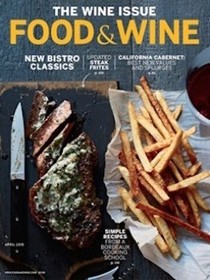 Food & Wine Magazine, April 2015: The Wine Issue
