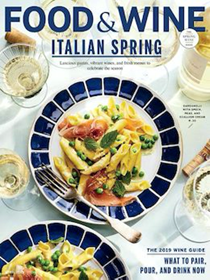 Food & Wine Magazine, April 2019: The Spring Wine Issue