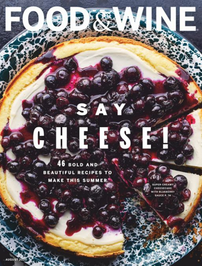 Food & Wine Magazine, August 2020