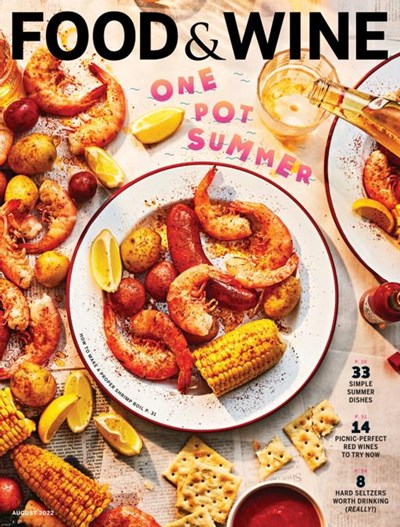 Food & Wine Magazine, August 2022