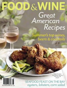 Food & Wine Magazine, August 2011