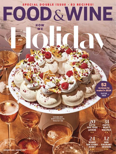 Food & Wine Magazine, Dec 2023/Jan 2024: How We Holiday