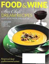 Food & Wine Magazine, February 2012
