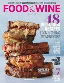 Food & Wine Magazine, January 2015