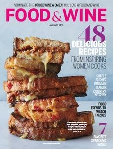 Food & Wine Magazine, January 2015