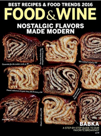 Food & Wine Magazine, January 2016