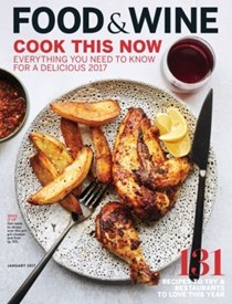 Food & Wine Magazine, January 2017