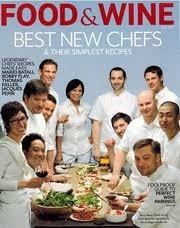 Food & Wine Magazine, July 2012: The Chef Issue