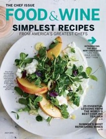 Food & Wine Magazine, July 2015: The Chef Issue
