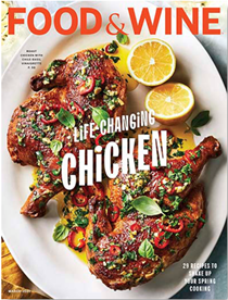 Food & Wine Magazine, March 2021: The Spring Cooking Issue