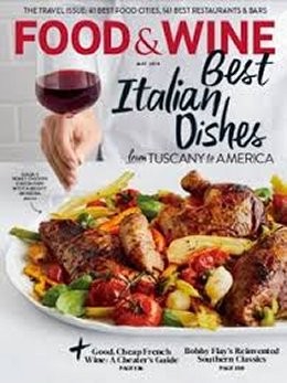 Food & Wine Magazine, May 2014: The Travel Issue