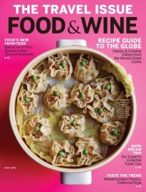Food & Wine Magazine, May 2016: The Travel Issue