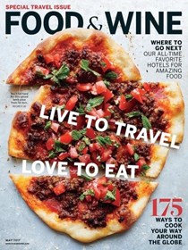 Food & Wine Magazine, May 2017: Special Travel Issue