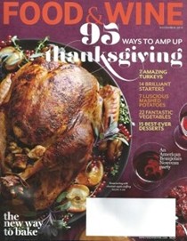 Food & Wine Magazine, November 2013