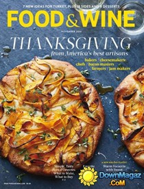 Food & Wine Magazine, November 2014