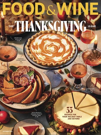Food & Wine Magazine, November 2024 - The Thanksgiving Issue