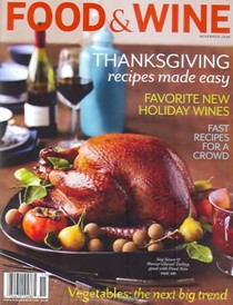 Food & Wine Magazine, November 2010: The Thanksgiving Issue