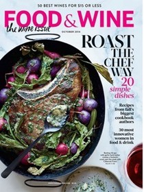 Food & Wine Magazine, October 2014: The Wine Issue